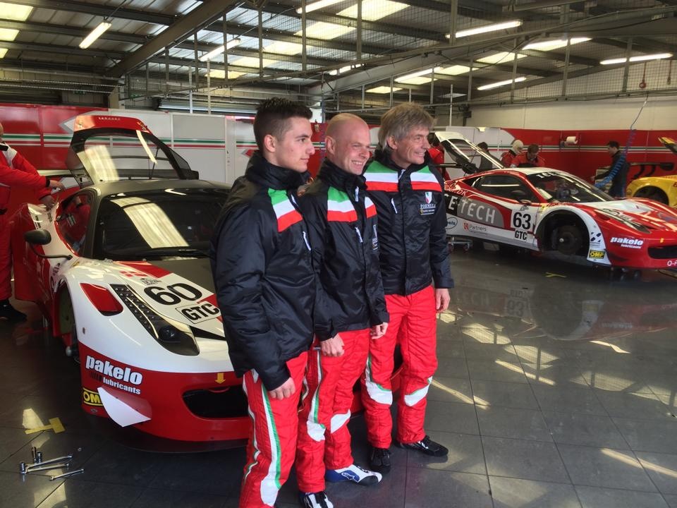 Formula Racing teamet, Mikkel Mac, Jan Magnussen og Johnny Laursen
(Foto: Steffen Møller)